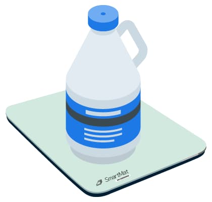 中身のみえない液体・気体も管理可能